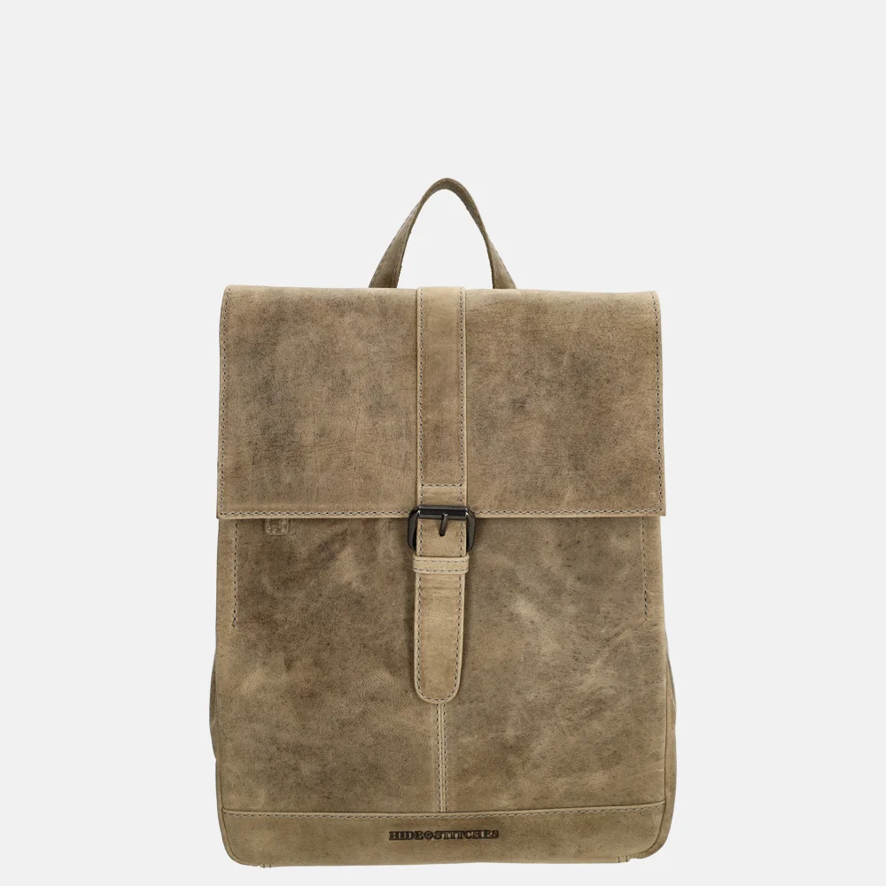 Hide & Stitches Idaho rugzak donkerzand | 018627-Beige